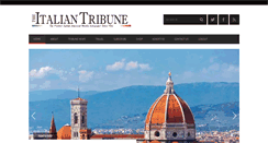 Desktop Screenshot of italiantribune.com